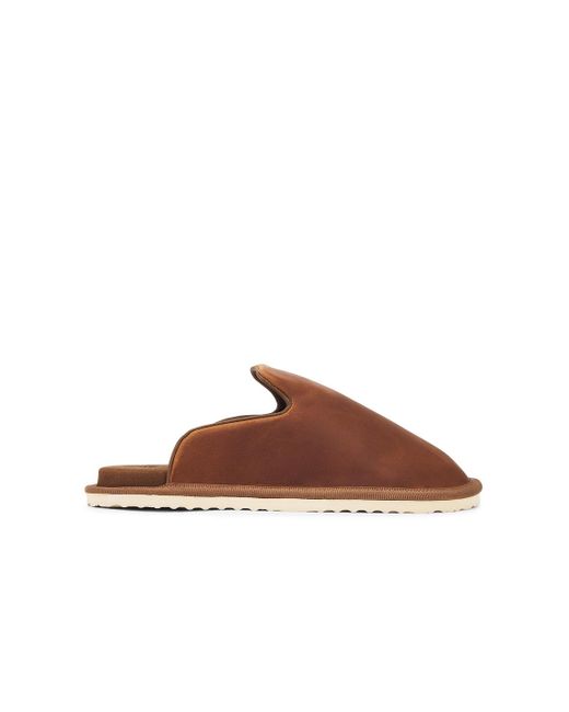 Lusso Cloud Brown Draper Smooth Leather for men
