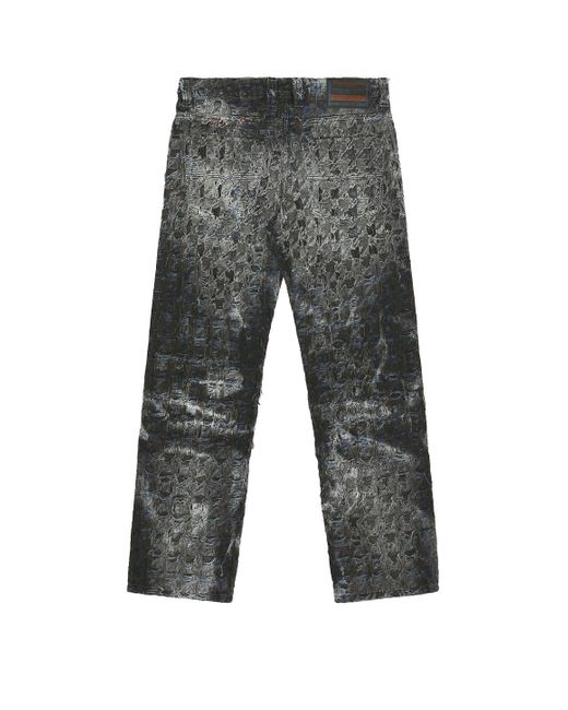 DIESEL Gray 1980 Eeper Denim Jean for men