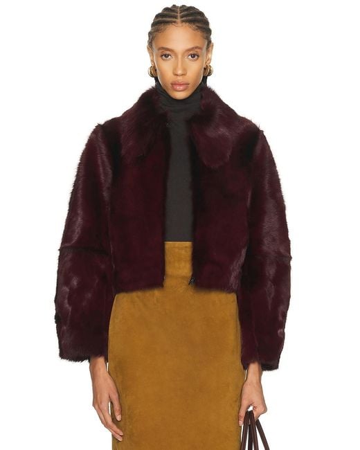 By Malene Birger Red Rowani Jacket