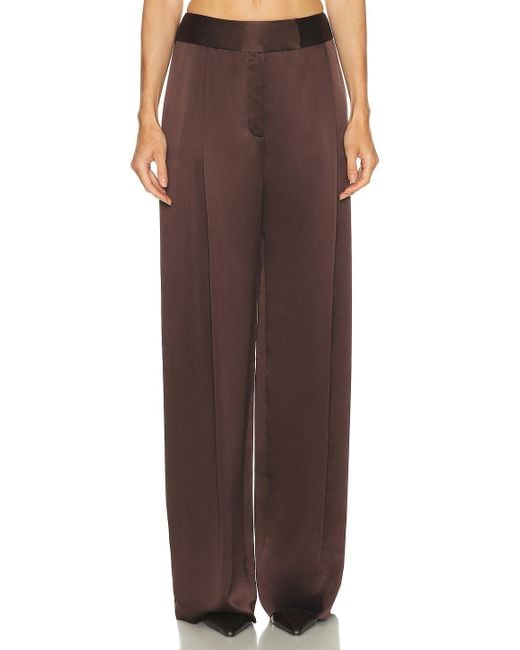 The Sei Brown Relaxed Trouser