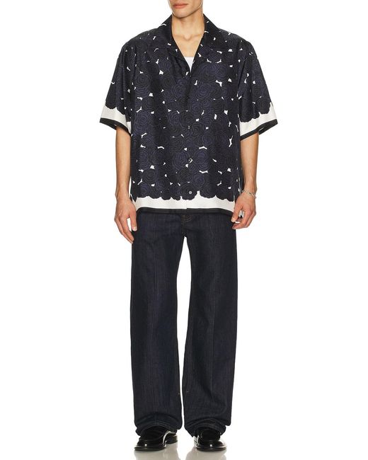 Givenchy Black Bowling Shirt for men