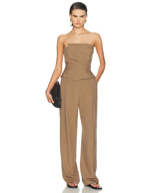 The Sei Multicolor Wrap Bustier Top