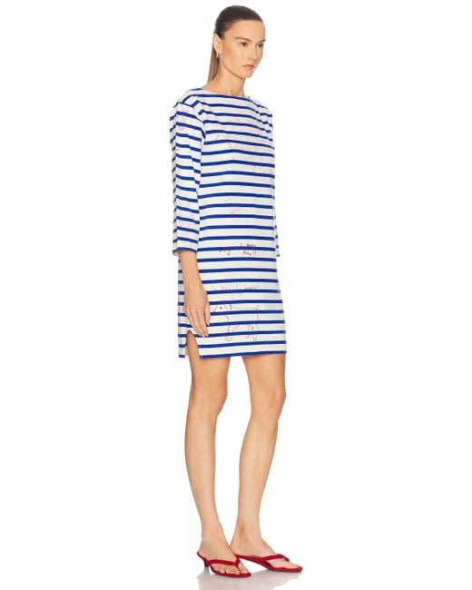 Bode Blue Margate Dress