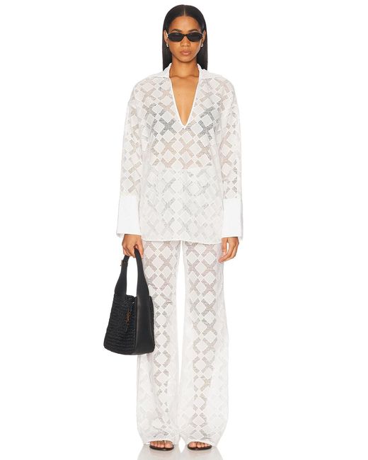 TOVE White Luisa Top