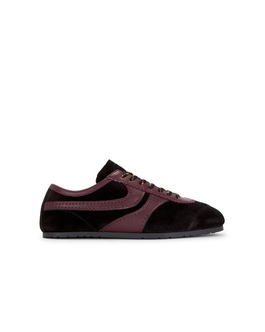 Dries Van Noten Brown Slim Sneaker