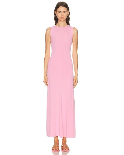 Solid & Striped Pink The Lucerne Dress