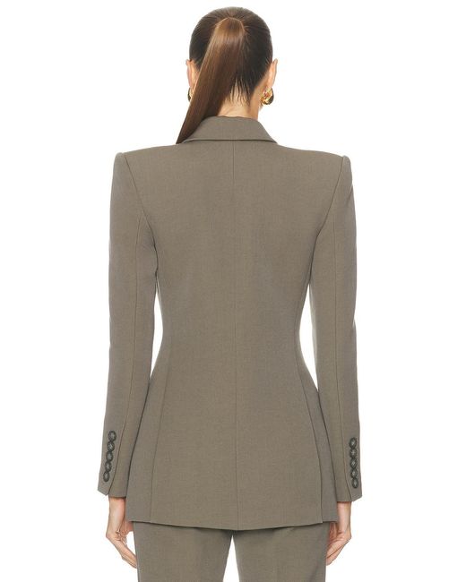 Alex Perry Multicolor Double Breasted Fitted Blazer