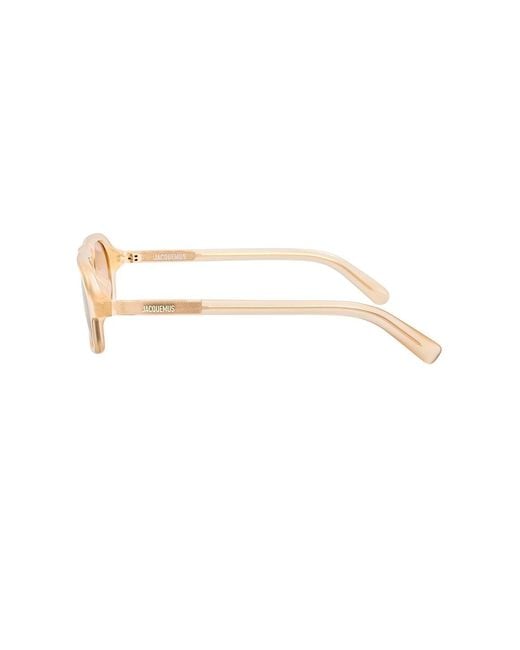 Jacquemus Natural Bcane Sunglasses