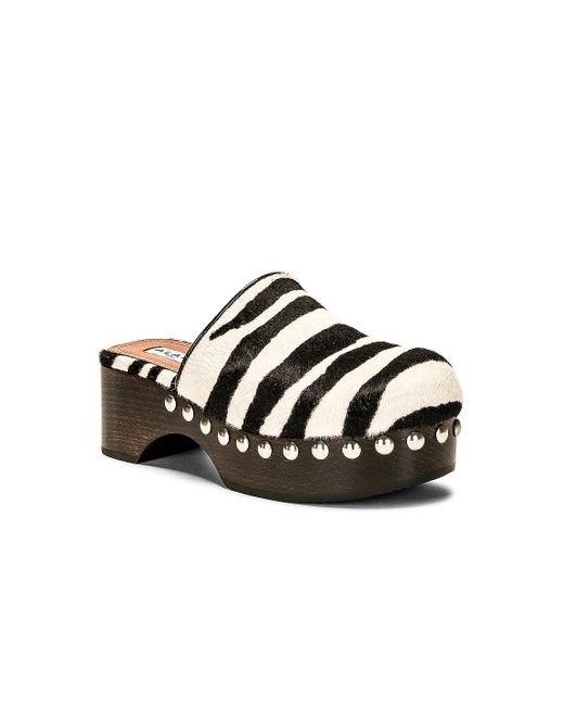 Alaïa Black Flat Clog