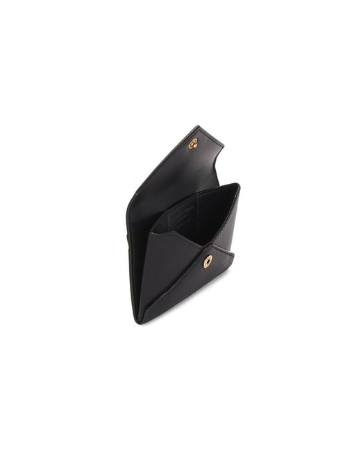 Saint Laurent Black Flap Card Case
