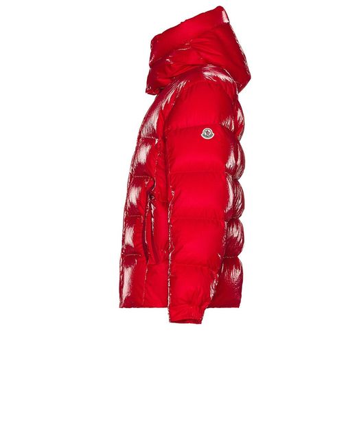 Moncler Red Verdon Jacket for men