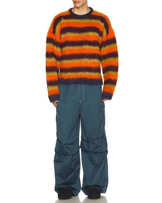 Marni Blue Cargo Pant for men