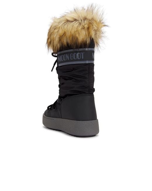 Moon Boot Black Ltrack Monaco Boot