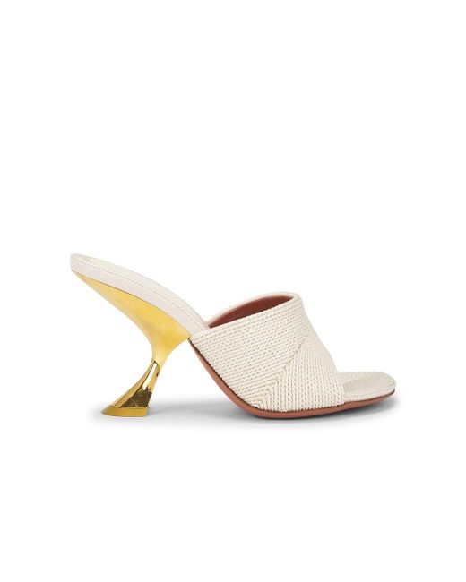 AMINA MUADDI Multicolor Taylor Woven 90 Slipper