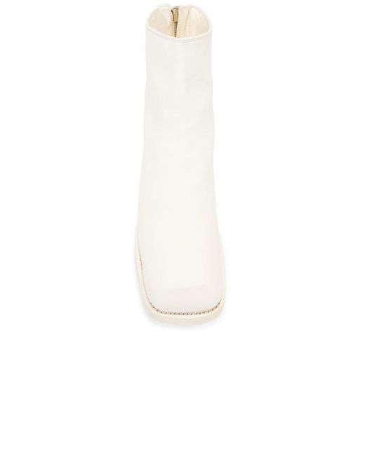 Guidi White 79086 Square Toe for men