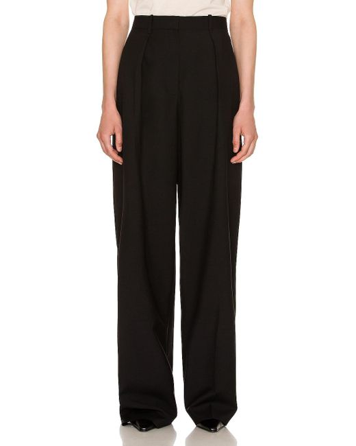The Row Marce Pant in Black | Lyst