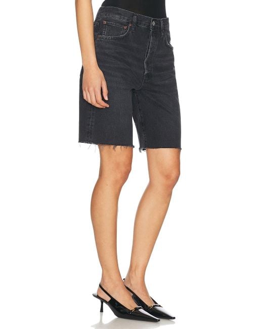 Agolde Blue 90's Short