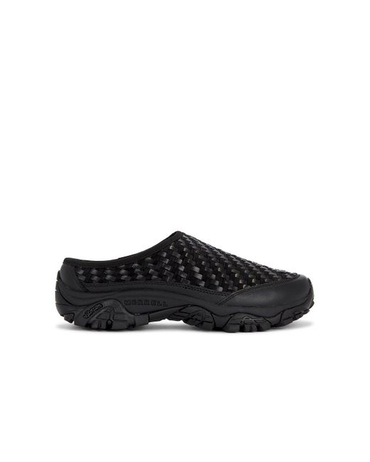 Merrell Black Moab 2 Slide Ltr Woven Sneakers for men