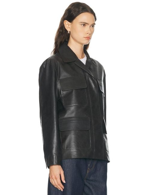 GRLFRND Black Dara Leather Jacket