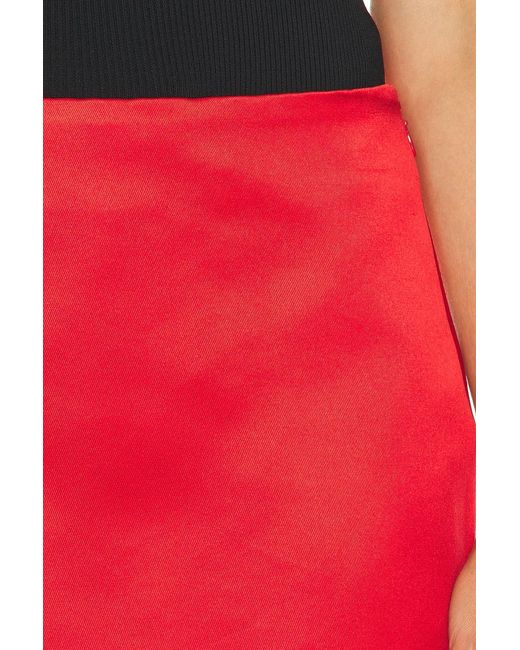 Givenchy Red Mini Skirt