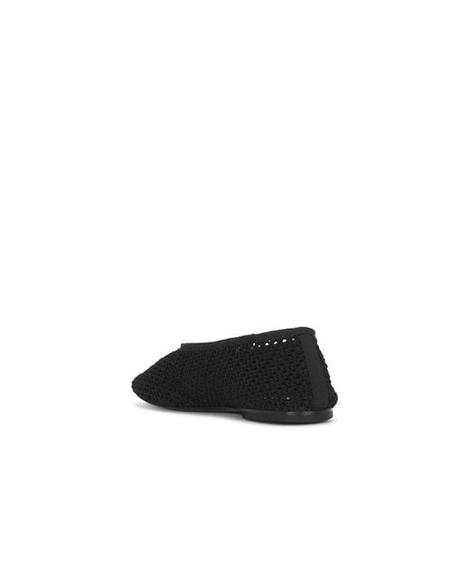Staud Black Alba Ballet Flat