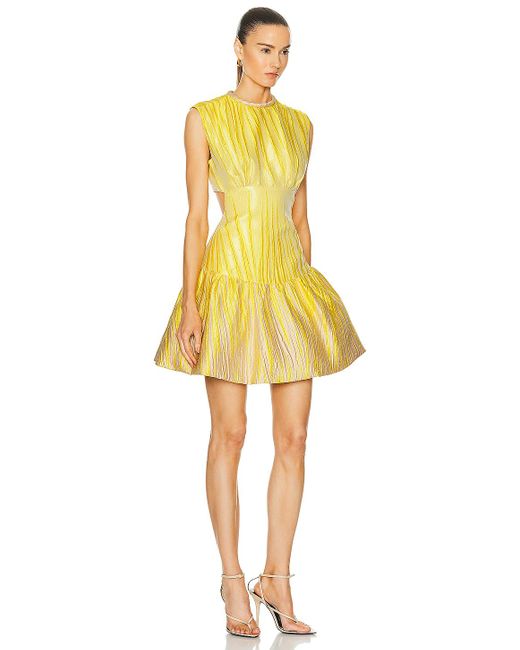 Silvia Tcherassi Yellow Nadra Dress