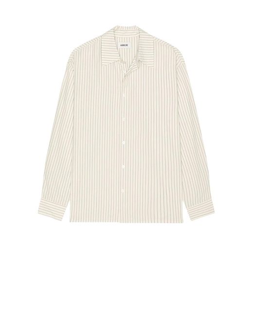 Agolde Natural Aurel Shirt for men