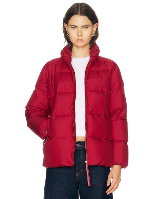 Moncler Red Vivantesse Jacket