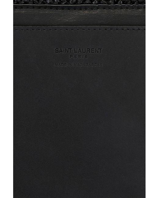 Saint Laurent Black Large Envelope Pouch