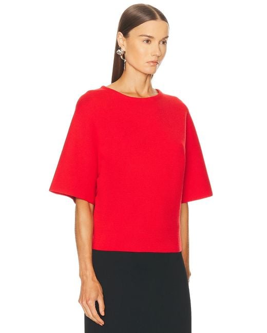 Khaite Red Warren Top