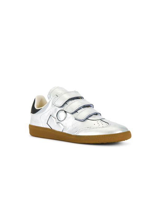 Isabel Marant White Beth Sneaker
