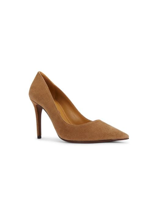 Ralph Lauren Brown Tenney Pump