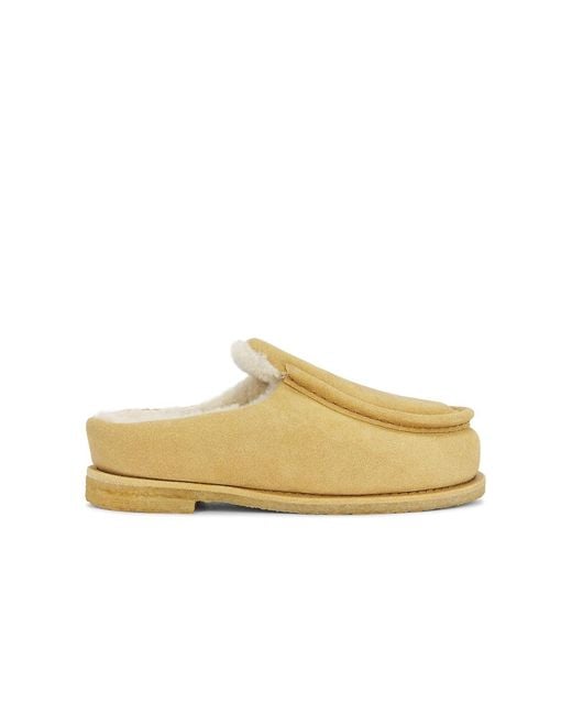 J.W. Anderson Yellow Flat Mule