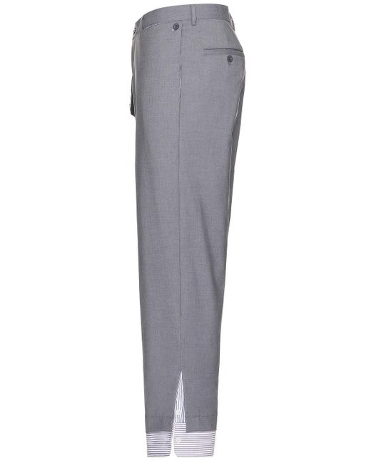 Kidsuper Gray Removeable Panels Trousers for men