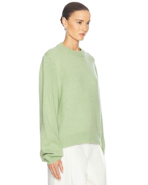 Helsa Green Lynnea Crew Pullover