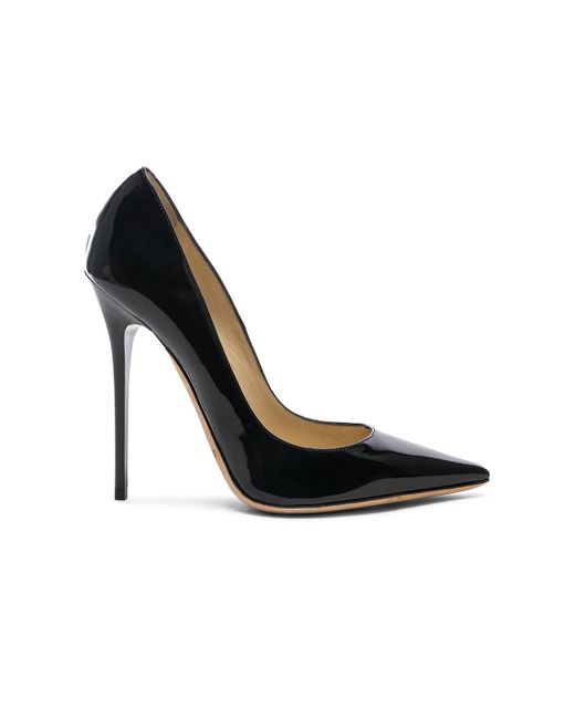 Lyst - Jimmy Choo 120Mm Anouk Patent Leather Pumps in Blue