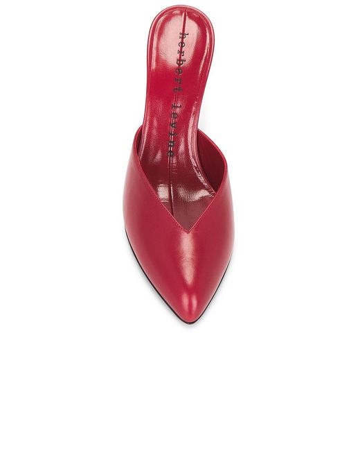 Herbert Levine Pink Sitting Pretty Capretto Mule