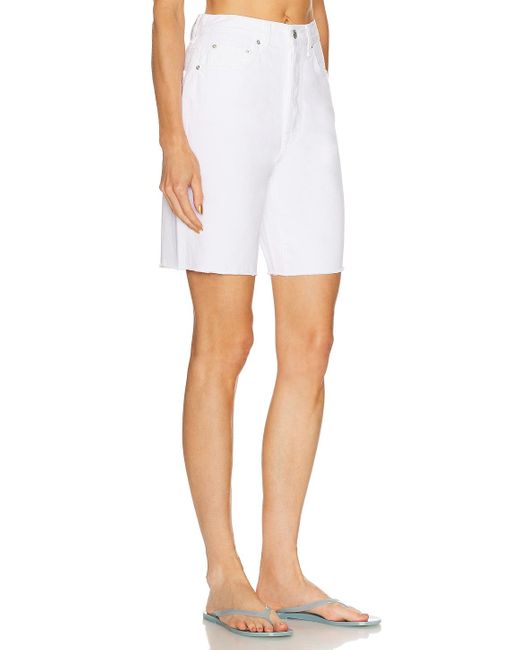 GRLFRND White Jules Bermuda