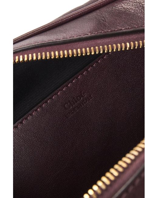 Chloé Purple Bowling Bag
