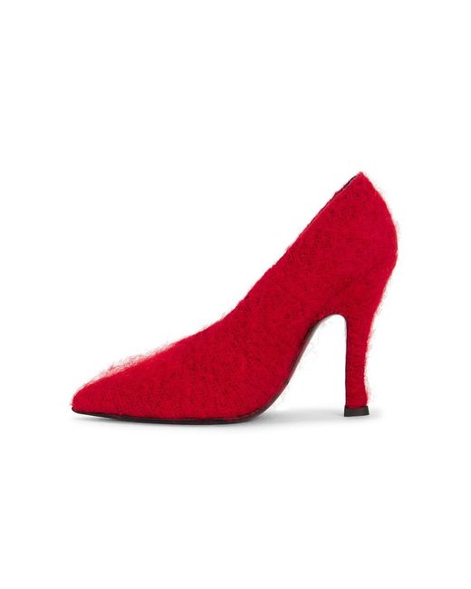 Magda Butrym Red Loom Pump