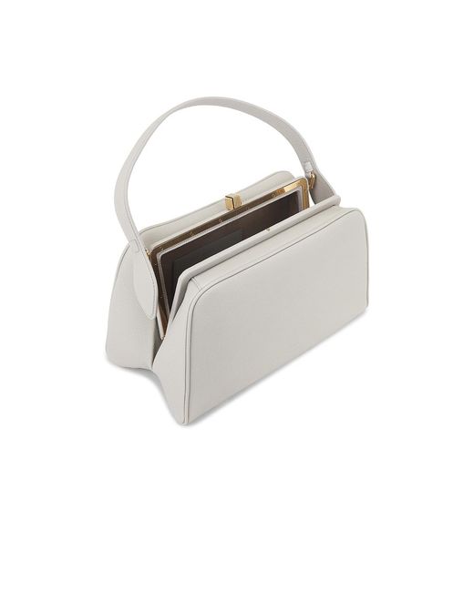 Khaite White Cate Bag