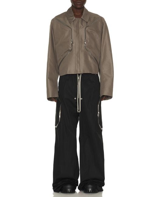 Rick Owens Brown Heizer Mac Jacket for men