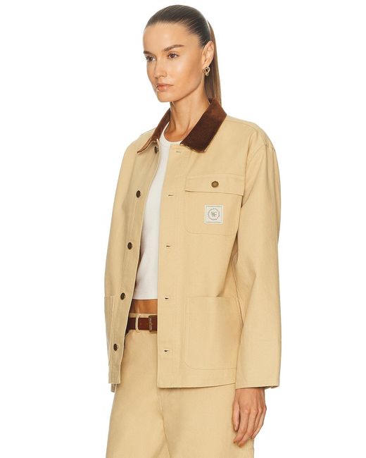 Sporty & Rich Natural Srhwc Painters Jacket