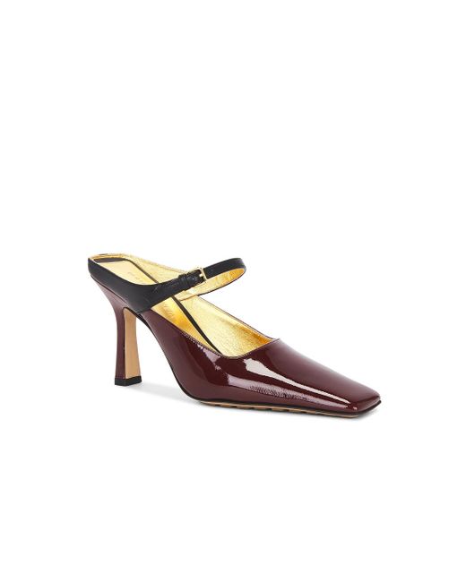 Bottega Veneta Brown Mule Pump