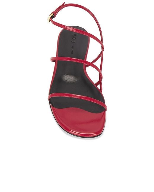 Khaite Pink Loop Flat Sandal