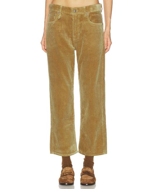 R13 Yellow Bf Straight Leg