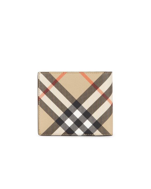 Burberry Natural Bifold Wallet for men