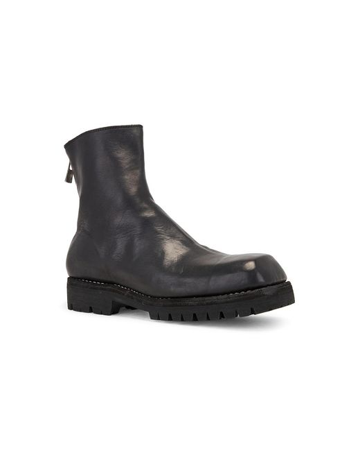 Guidi Black 79086V Square Toe Vibram for men
