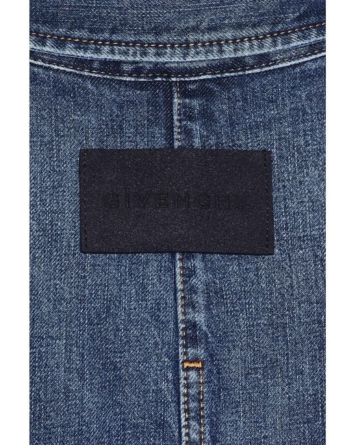 Givenchy Blue Overshirt for men