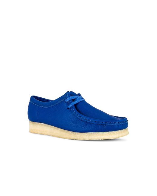 Clarks Blue Wallabee Shoe for men